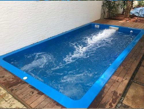 Fiberglass Rectangular Swimming Pool Manufacturer in Faridabad